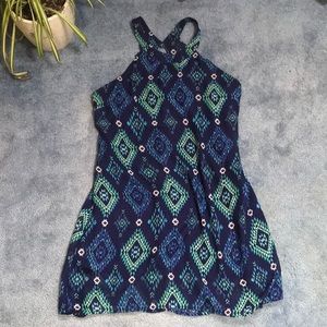 Aztec Print Boho Dress